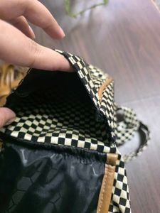 Checkered Backpack