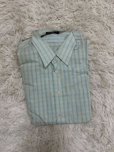 Men's Striped Button-Down Shirt