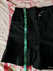 Mini Denim Skirt