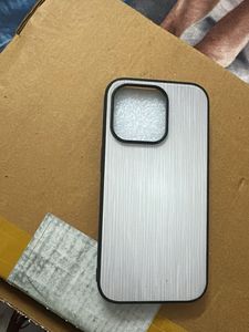 Sleek Brushed Metal Phone Case( iPhone 14 Pro )