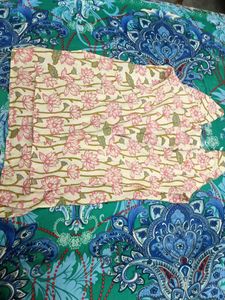 Beautiful Pink Lotus Print Kurta