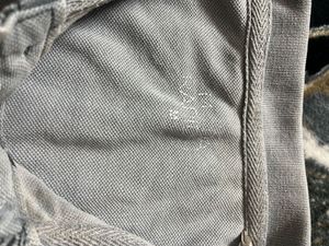 Patterned Grey Polo T-shirt