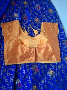 Blue Elephant Print Lehenga Choli
