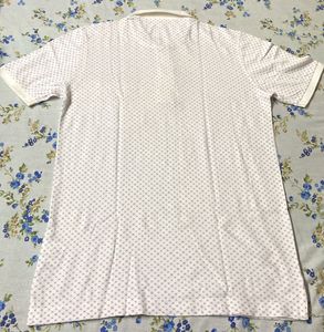Men's White Polo T-Shirt