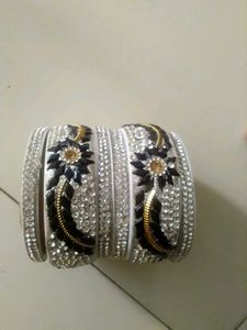 White And Black Bangels