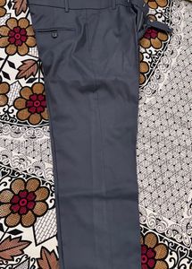 Men's Grey Formal Trousers