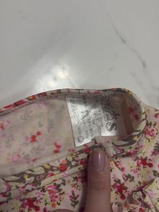Floral Mini Skirt