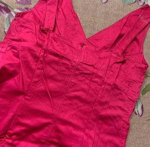 Little Pink Fuchsia Dress For Women