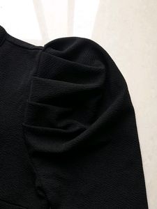 URBANIC Black Asymmetrical Top