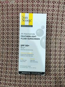 Sun Scoop Featherlight Fluid Sunscreen SPF 50+