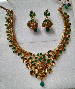 Exquisite Gold Plated Necklace & Earrings