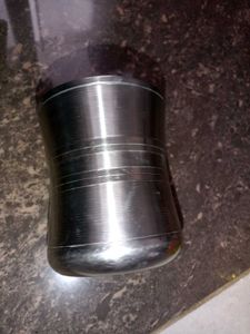 Vintage Metal Shot Glass