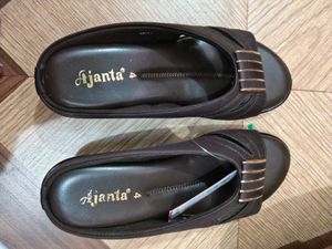 Brown Ajanta Footwear