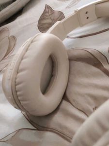 Beige Wireless Headphones