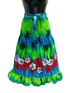 Tropical 2-in-1 Dress/Skirt