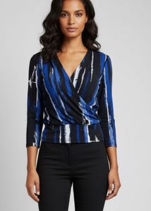 Abstract Print Top