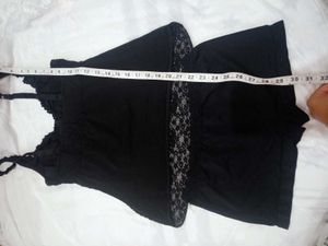 Black Lace Bralette Camisole