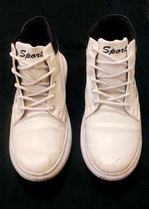 White Hightop Sneakers