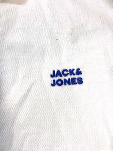 Jack &amp; Jones White Polo T-Shirt