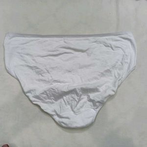 ❤️‍🔥 Comfortable White Cotton Briefs