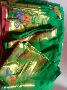 Green 💚 Paithani Saree