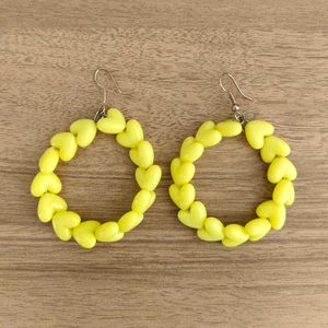 Cute Heart Hoop Earrings