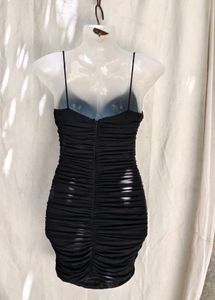 2254. Ruched Cutout Mini Dress It's mesh
