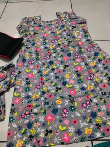 all over cotton fabric suit