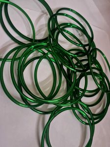 Vibrant Green Bangles