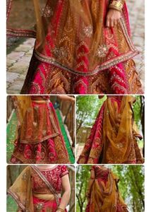 Give me Offer.Gorgeous Red &amp; Gold Lehenga Choli
