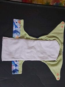 Cute Ocean Print Baby Diaper