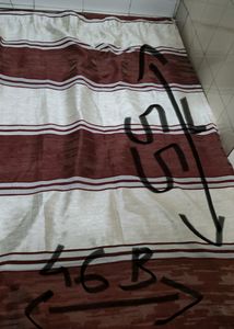 2 Door Curtains Same Size 76/45 &amp; 1 Window Curtains 55/46
