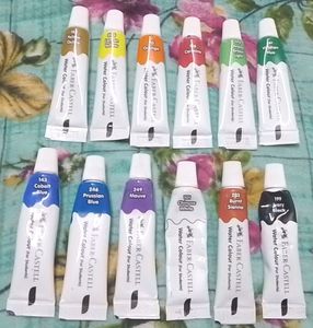 Faber-Castell 12 Watercolours TubePaint Fabercastl