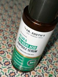 Dr. Sheth's Kesar &amp; 2% Kojic Acid Ampoule Serum