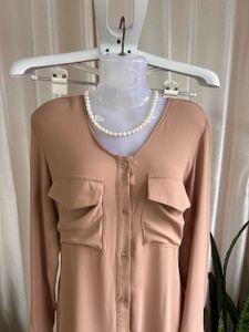 Imported Chic Button-Down shirt/Dress