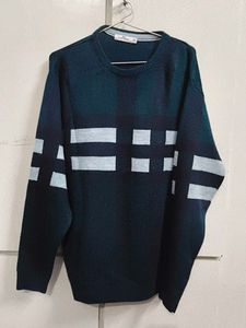 navy blue warm sweater
