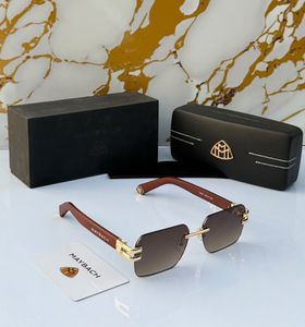 Maybach Rimless Sunglasses