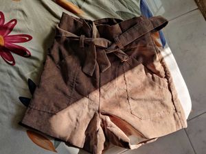 Stylish Paperbag Waist Shorts