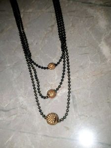 Layered Chain Necklace with Pendants