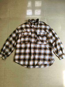 Oversized Flannel Shirt