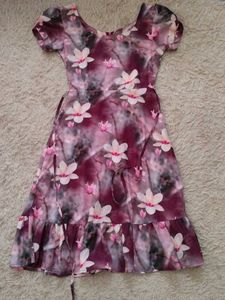 Floral Print Midi Dress