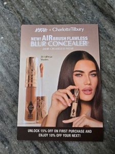 Charlotte Tilbury Concealer Shade Finder Card
