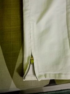 White Slim Fit Jeans