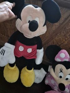 Mickey &amp; Minnie Mouse Plush Toys