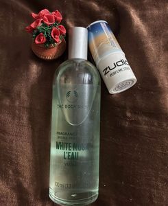 the body shop white musk l’eau mist 98ml + bonus
