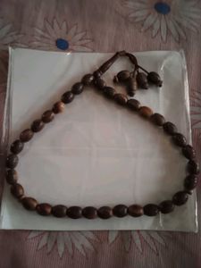 Wooden Prayer Beads wit Allah written