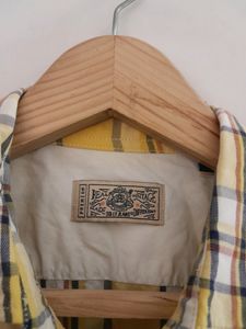 Yellow Check Shirt (Men's)