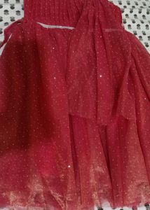 Sparkly Red Party Dress