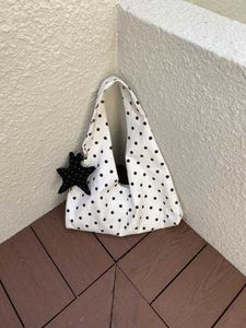 y2k Cute Polka Dot Hobo Bag