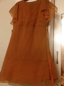 Beautiful Orange Ethnic Gown